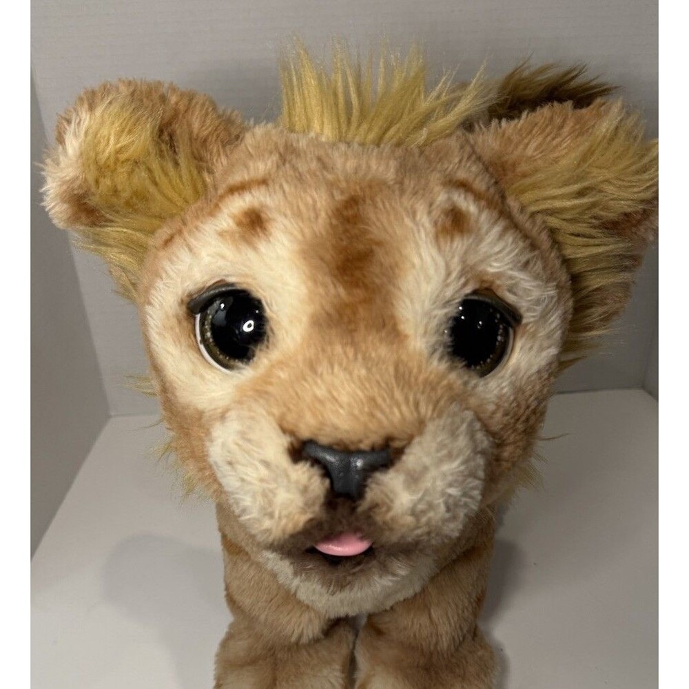 FurReal Simba Disney Lion King Plush Cub Mighty Roar Interactive Hasbro WORKS